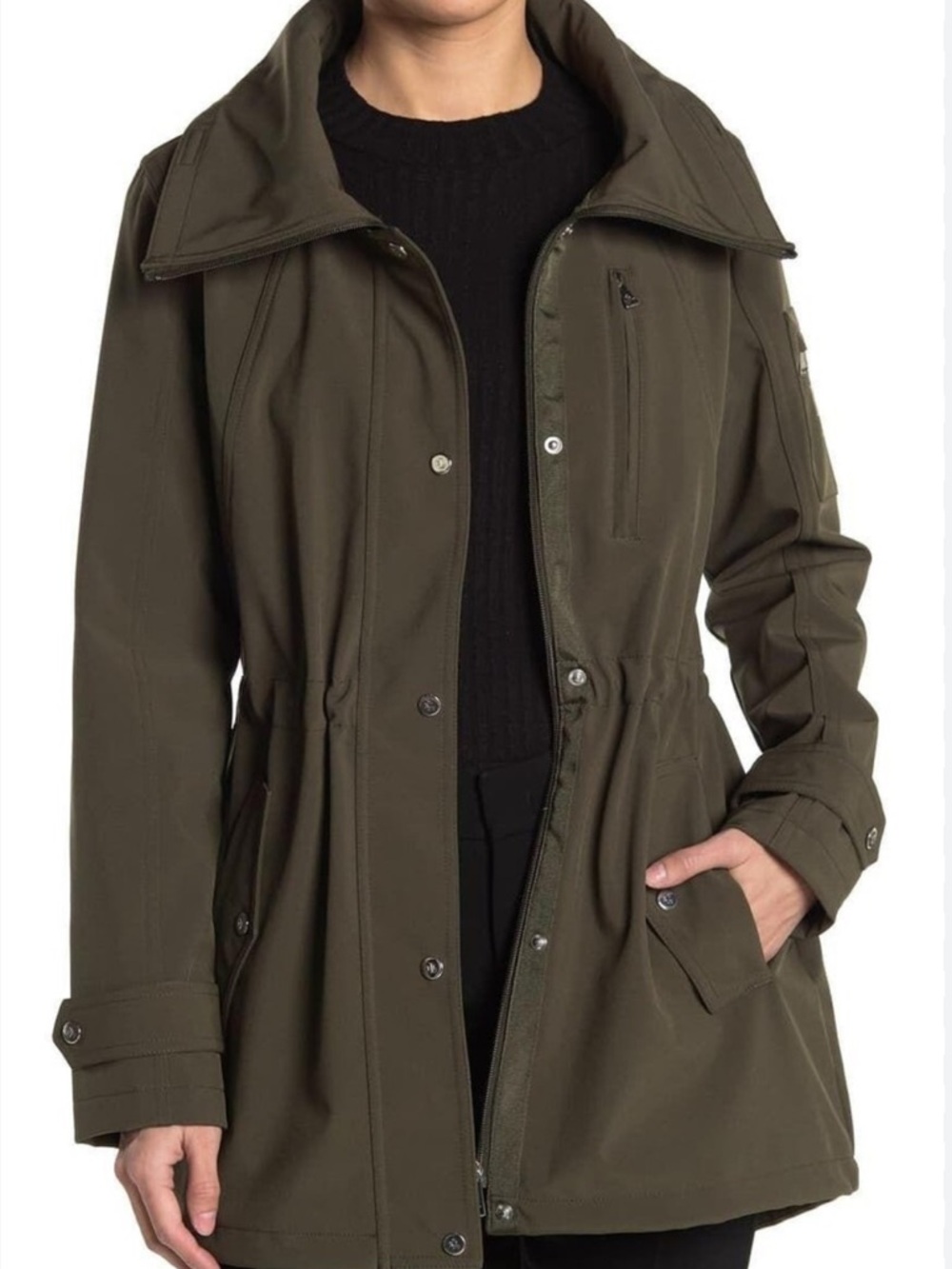 Ralph Lauren Olive Green Utility Softshell Jacket